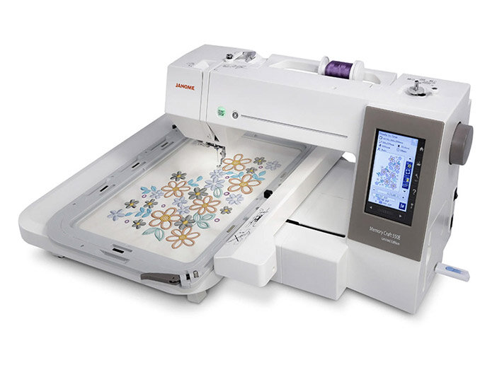 Вышивальная машина Janome Memory Craft 550E Limited Edition