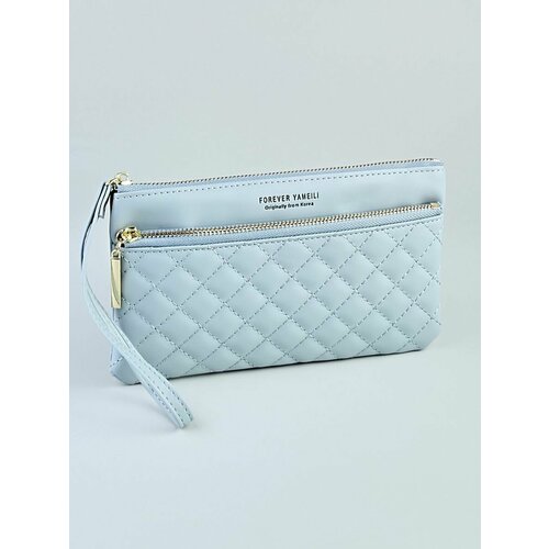 фото Сумка клатч 006-голубой, фактура гладкая, голубой babak