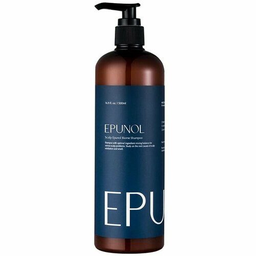 EPUNOL Scalp Biome Shampoo Восстанавливающий шампунь 500мл шампунь для очищения и ухода кожи головы theo scalp shampoo ice mint