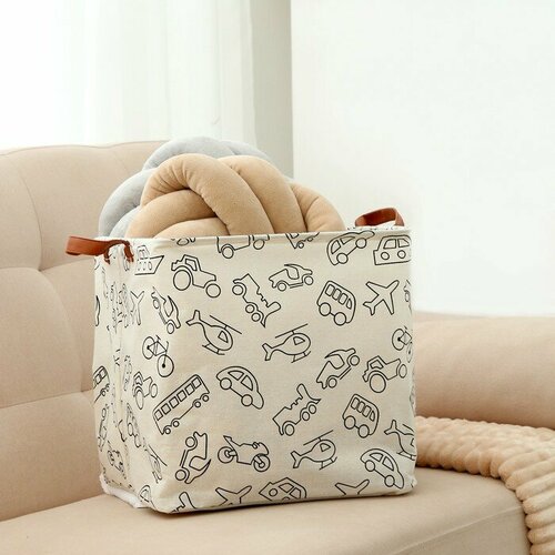Корзина для игрушек Транспорт 33 33 31 см 1072₽