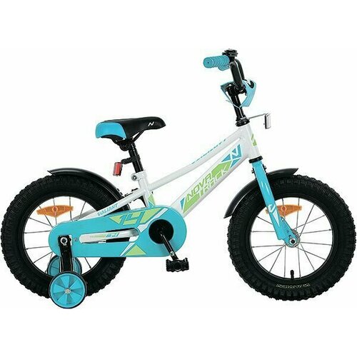 фото Детский велосипед novatrack 18" valiant, белый 183valiant. wt9