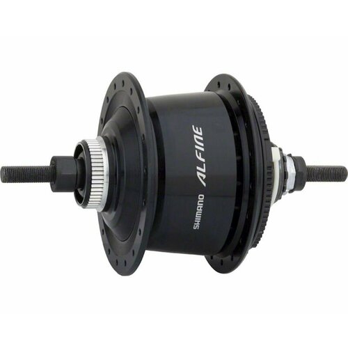 Втулка задняя планетарная SHIMANO SG-S7001, 11 скоростей, Alfine, под C. Lock, 36 отверстий, 135x187мм, цвет черный, ISGS700111AL