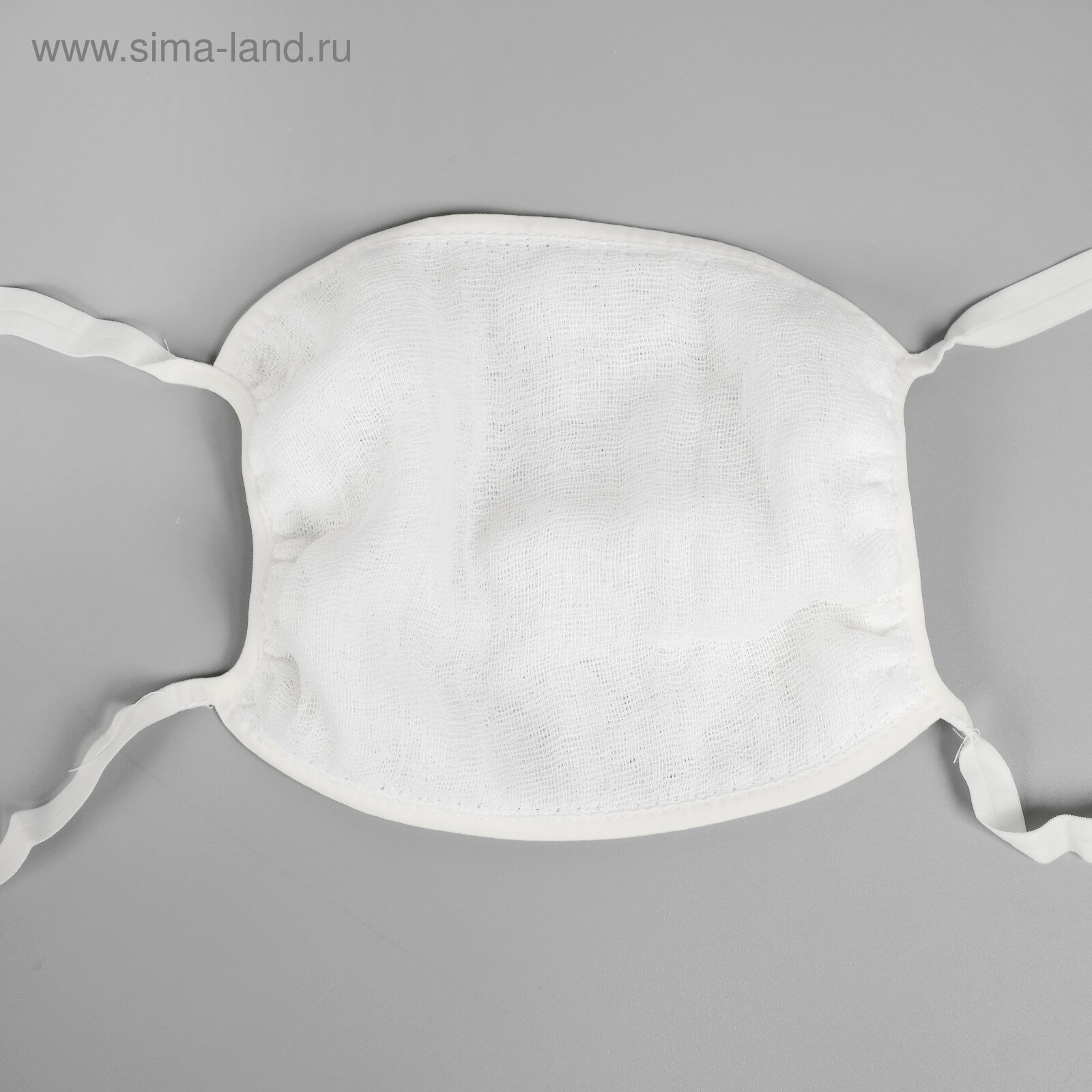 Марлевая маска (8-сл, окант. резинка, 15х20 см)