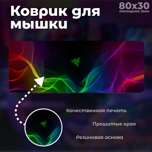 Игровой коврик для мыши Razer 800x300x3мм R7 899₽