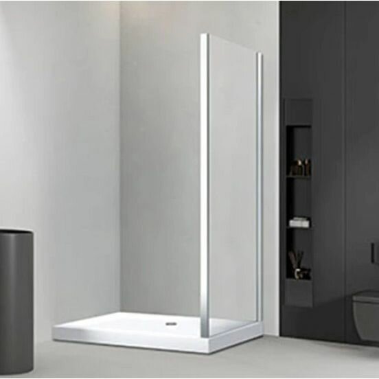 фото Боковая панель Veconi KP-01 KP01-70-01-C1 Стекло прозрачное/5 мм (680-710/1850)