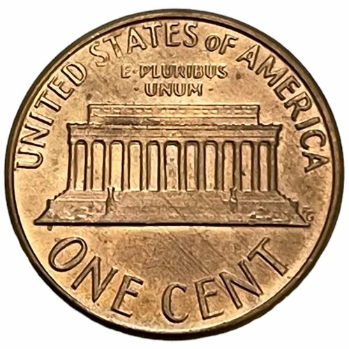 США 1 цент 1976 г. (Memorial Cent, Линкольн) сша 1 цент 1960 г memorial cent линкольн