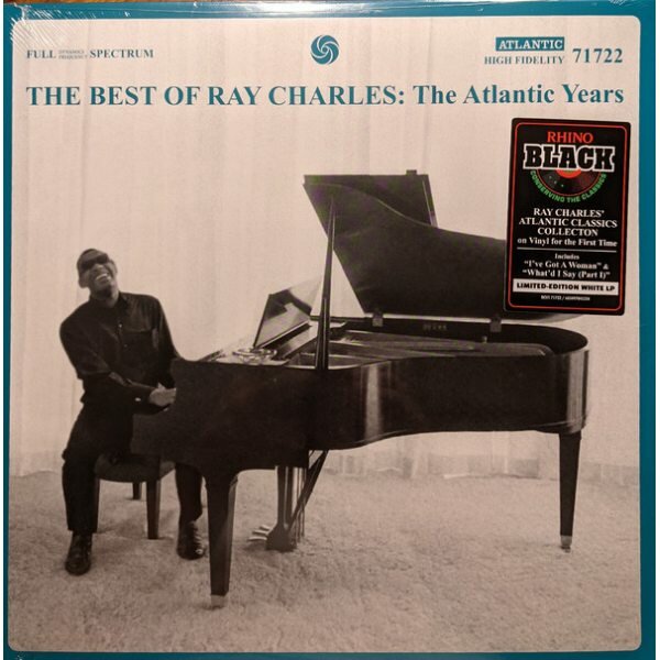 CHARLES, RAY THE BEST OF RAY CHARLES: THE ATLANTIC YEARS Rhino Black Limited White Vinyl 12" винил Warner Music - фото №1