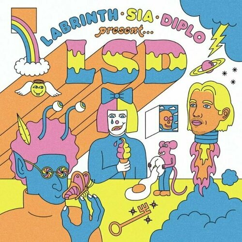 LSD Labrinth, Sia & Diplo Present. LSD, LP (Transparent Splatter Orange Vinyl)