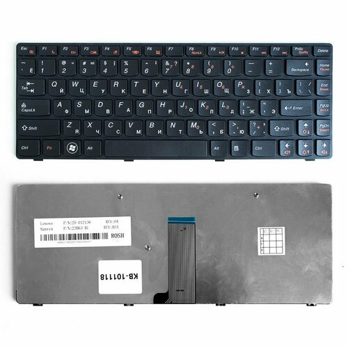 вентилятор кулер для ноутбука ideapad lenovo g480 g480a g485 g580 g585 Клавиатура Lenovo IdeaPad G480, G480A, G485, G485A