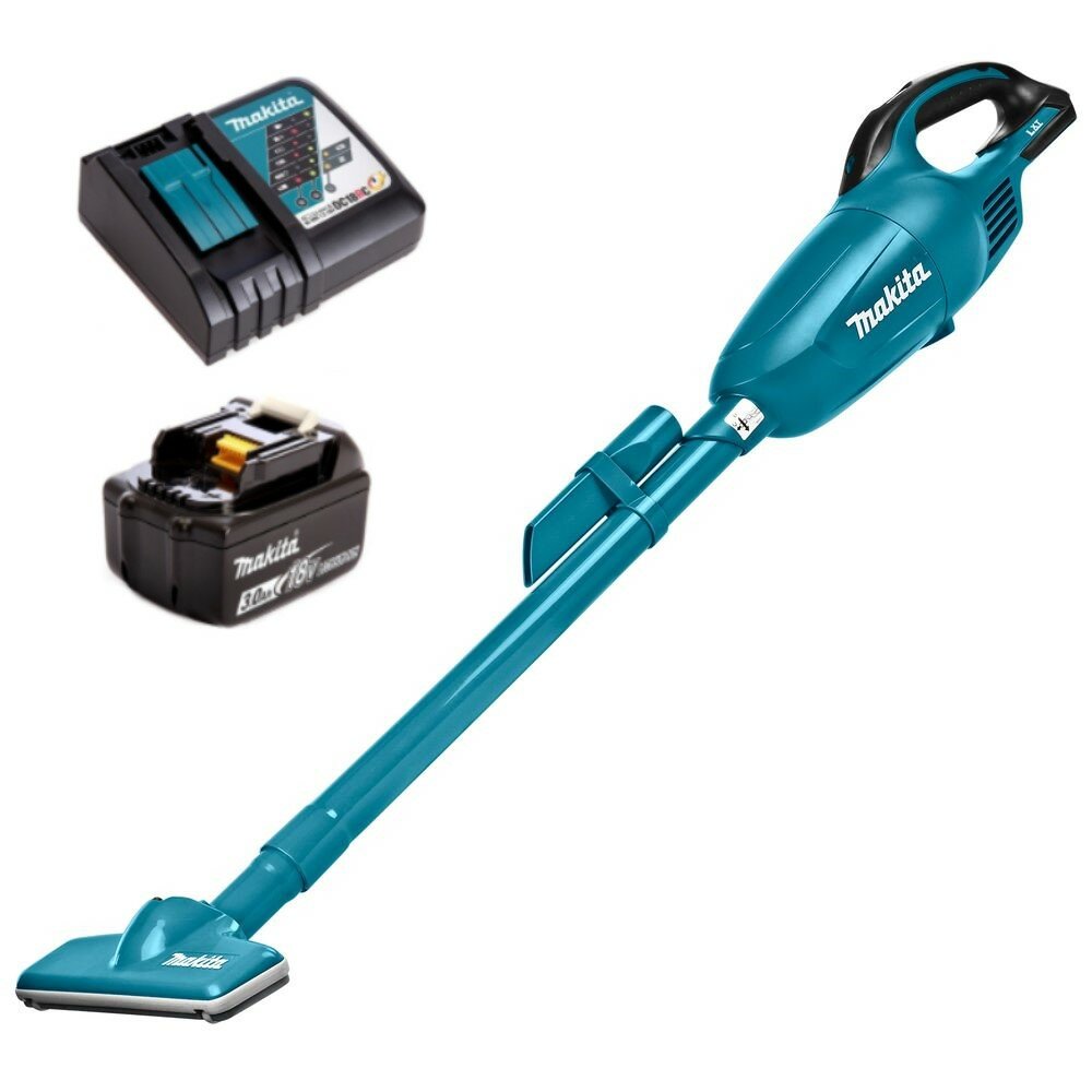 Аккумуляторный пылесос Makita DCL181FRF (18V, Li-Ion, 1х3Ач, з/у)