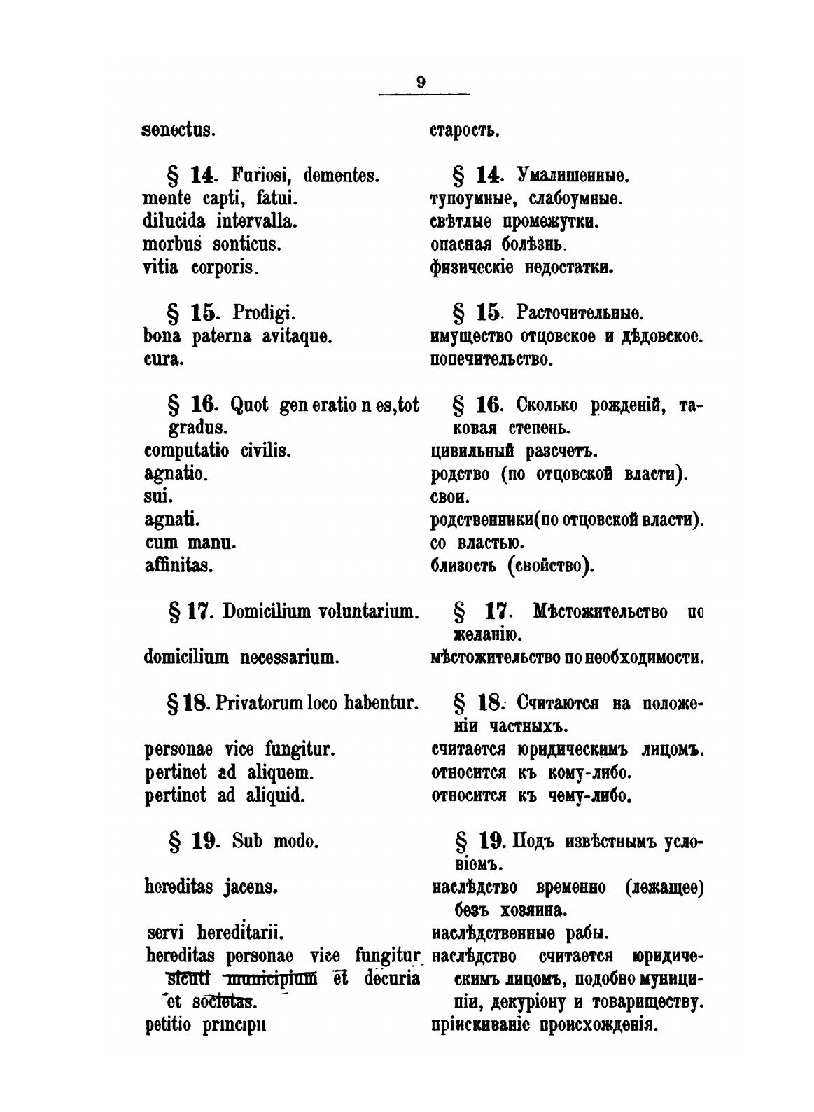 Книга Полный перевод латинских Слов и Цитат из Догмы Римского права - фото №7