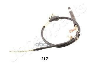Трос, стояночная тормозная система Japanparts арт. BC-517