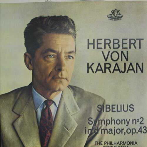 Виниловая пластинка Sibelius Herbert Von Karajan соч. 43 компакт диски warner classics herbert von karajan wagner tristan und isolde 4cd