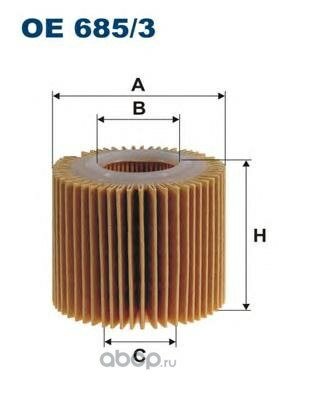 Фильтр масляный filtron oe685/3