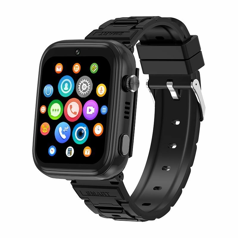 Часы для школьников Tiroki TRK-13 Android 8.1 с TikTok, YouTube, телефоном 4G, GPS и видеозвонком , кнопка SOS, видеоплеер, аудиоплеер — фото 12
