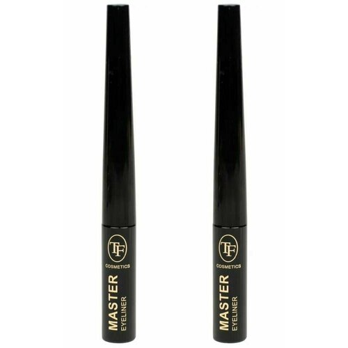 TF Cosmetics Подводка жидкая для глаз Master Eyeliner, Черный, 2 шт