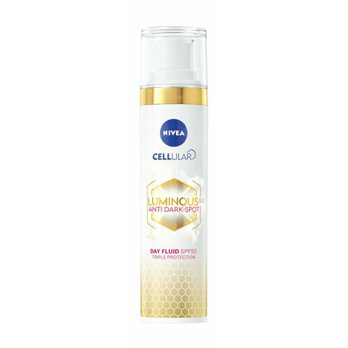 Дневной крем-флюид выравнивающий тон SPF 50 Nivea Luminous 630 AntiDark-Spot Day Fluid SPF50