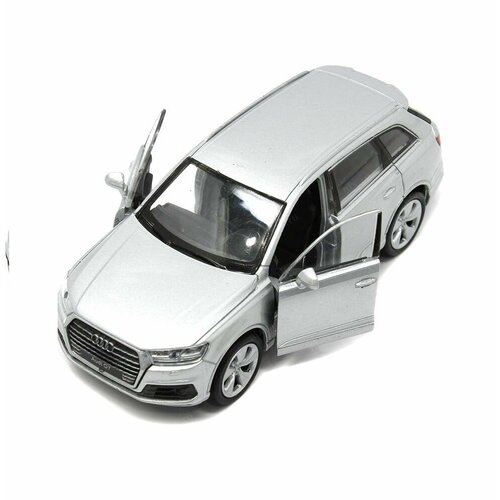 Модель машины Welly 1:38 Audi Q7 43706 серый легковой автомобиль welly audi q7 43706 1 34 в ассортименте