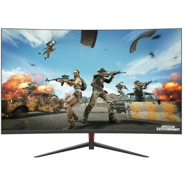 Монитор Lime T238L, 23.8", VA, 1920x1080, 165Гц, 1 мс, HDMI, DVI, DP, чёрный