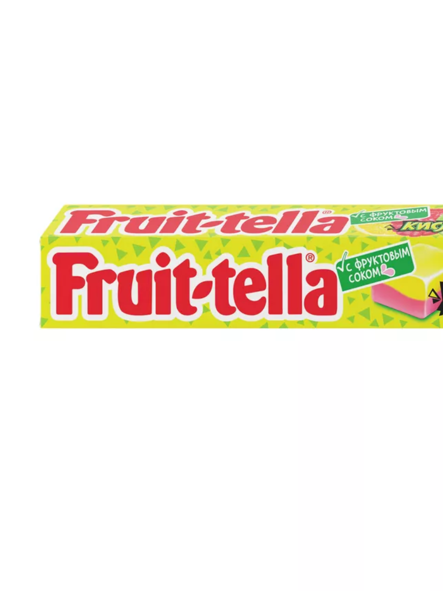 Fruitella Кислый Микс 2в1 жевательная конфета 42.5г 21шт - фотография № 3