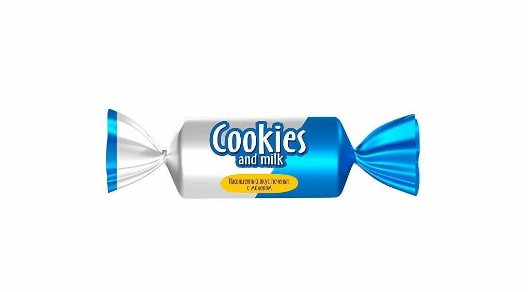 Конфеты Cookies and milk (упаковка 0,5 кг)