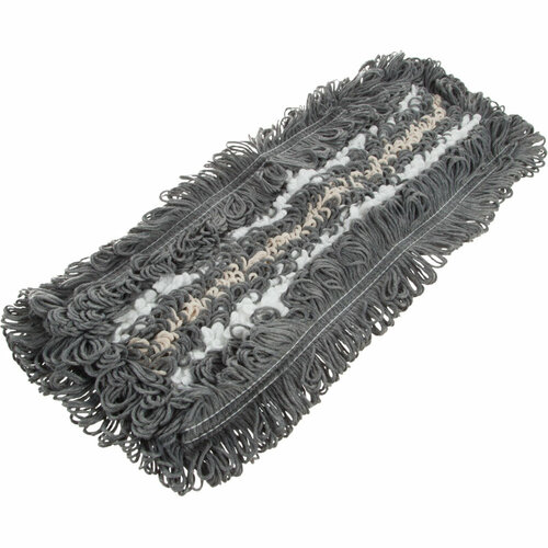 Насадка МОП Luscan Professional 40х10см 165г хлопок, микрофибр карман-ухо