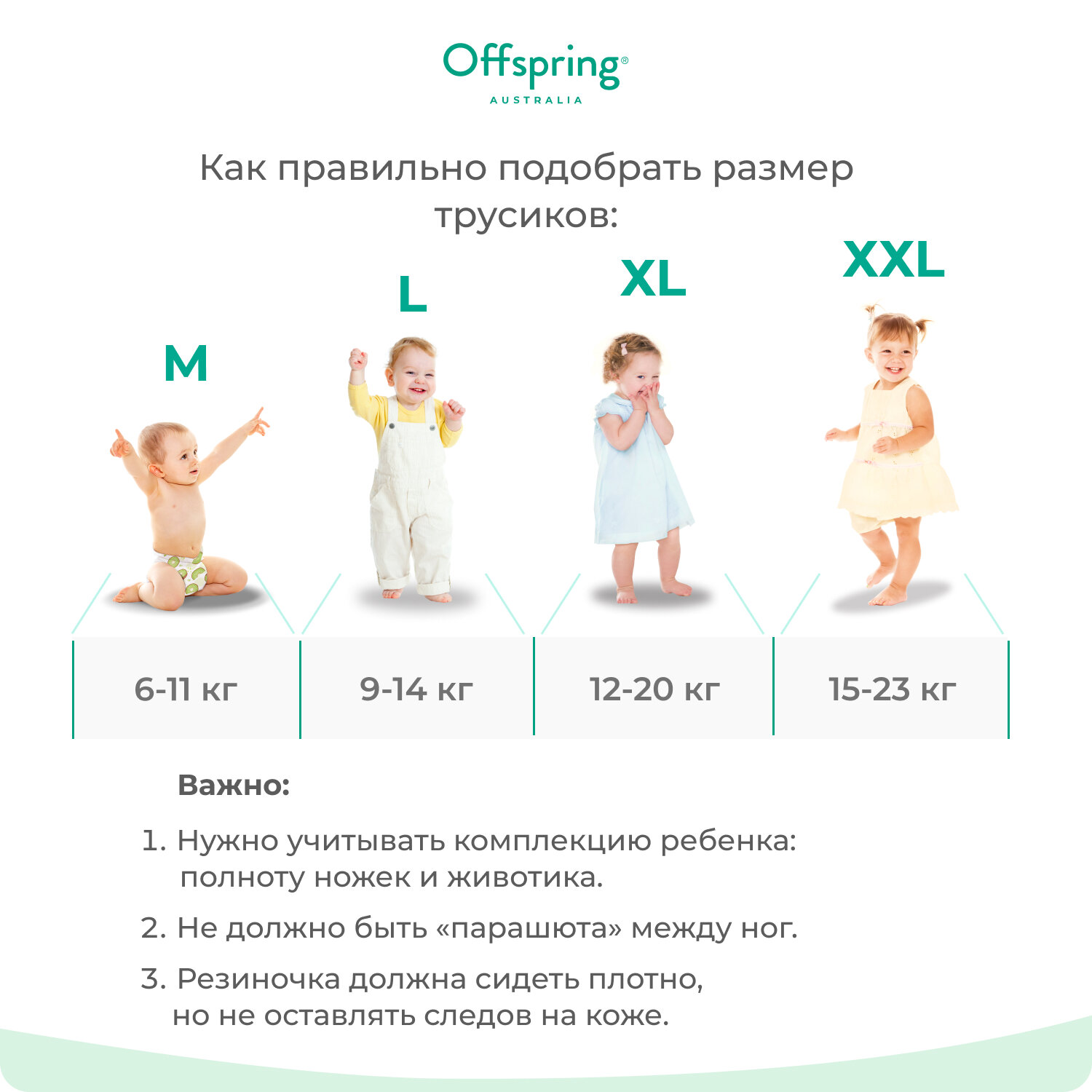 Подгузники-трусики Offspring Джунгли L 9-14кг 36шт - фото №5