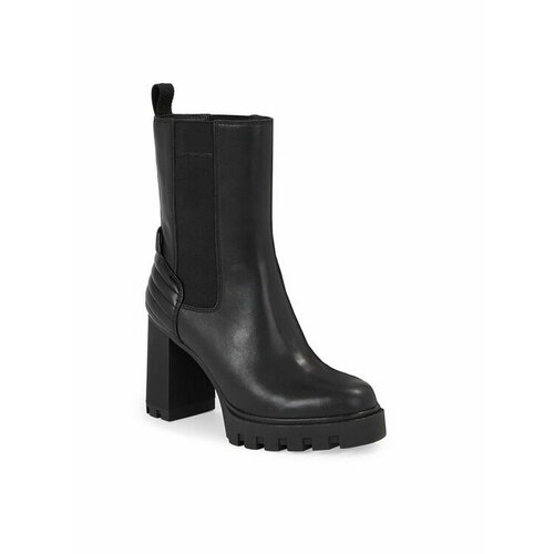 Полусапоги Calvin Klein Jeans MDP0000303064822-38, размер EU 38, черный ботинки madewell the carina platform chelsea boot цвет burled wood