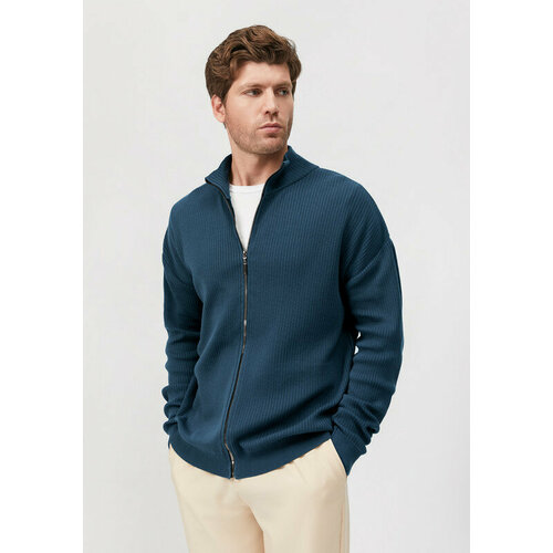 Кардиган VIVAWOOL, размер 50, синий пуловер vivawool размер 50 синий