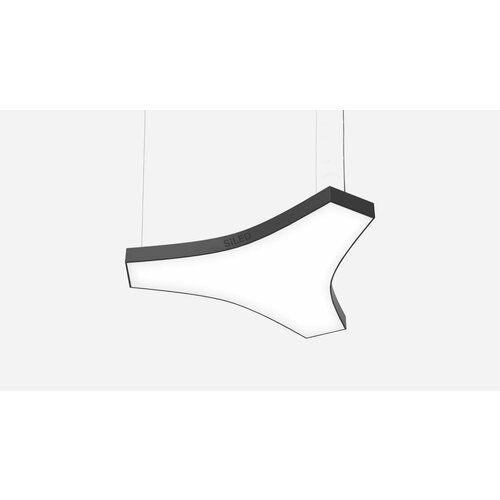 Подвесной Y-образный светильник черный SILED UNITY 520х1500х100 24 Вт 21480₽