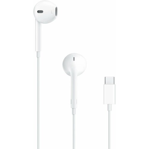 Гарнитура вкладыши Apple EarPods A3046 11м белый проводные в ушной раковине MTJY3ZMA 2990₽