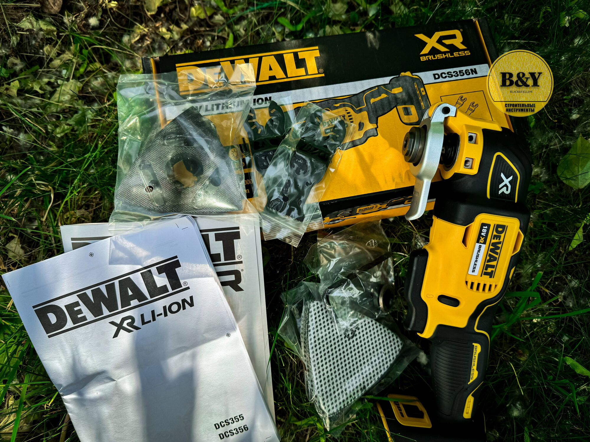 Аккумуляторный многофункциональный инструмент (реноватор) DEWALT DCS356N 18В — фото 1