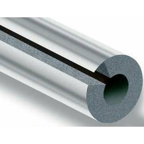 фото K-flex теплоизоляционная трубка из вспененного каучука 13x35 st al clad