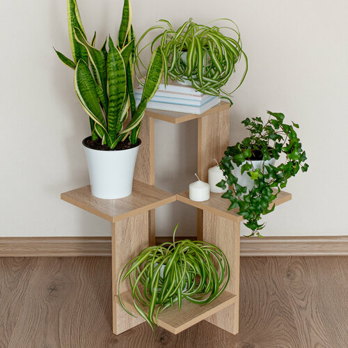 Подставка цветов и растений напольная угловая