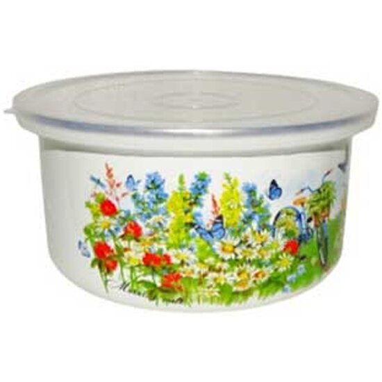 Салатник Кмз 1 0л п эт крышка белый  42404 072 4 03 