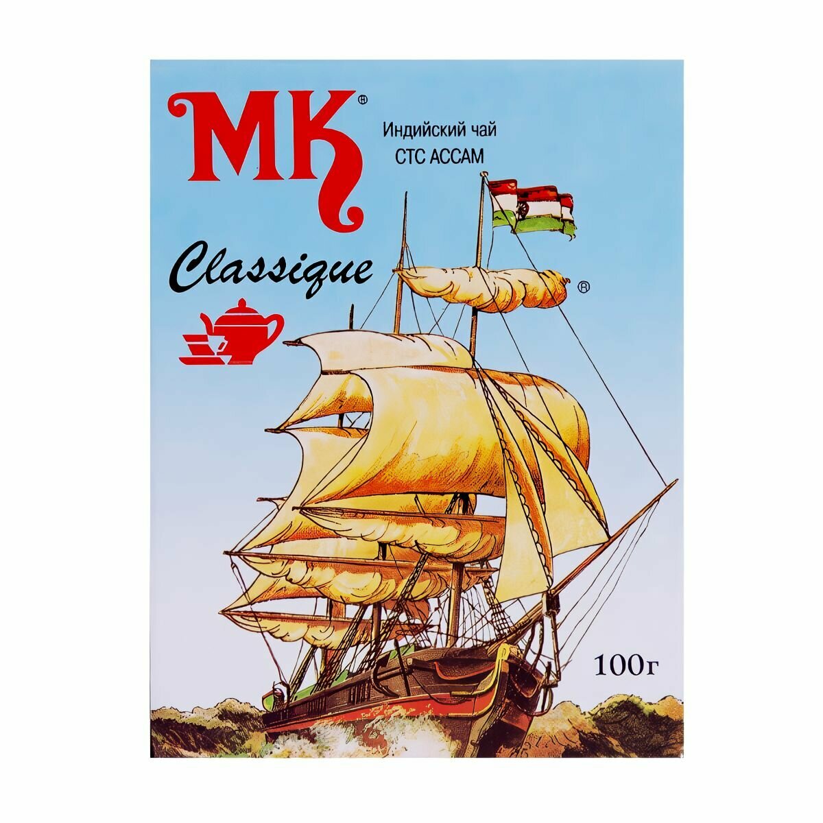 МК Чай листовой Классик, черный, 100 г/