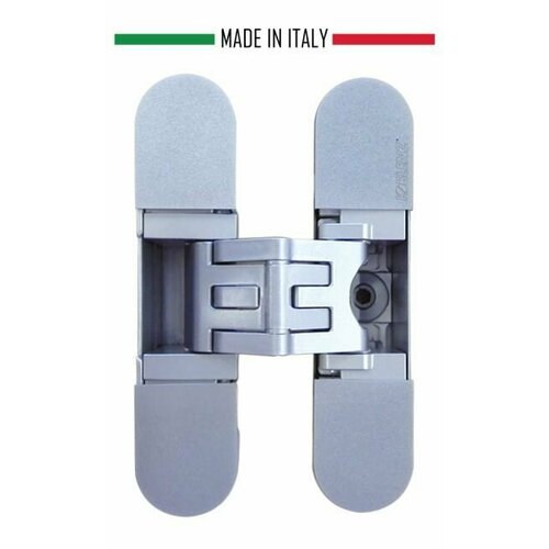 KUBICA K2700 DXSX, CS петля скрытая универсальная центральная матовый хром (60 kg)