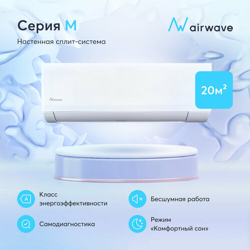 Настенная сплит-система Airwave AWM18H-I/AWM18H-O, для помещений до 50 кв. м.