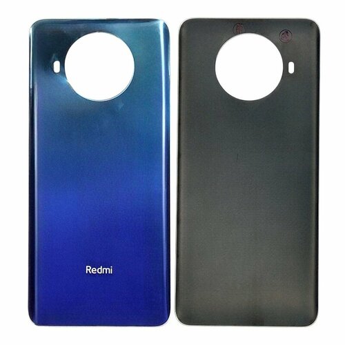 Задняя крышка для Xiaomi Redmi Note 9 Pro 5G (синий)