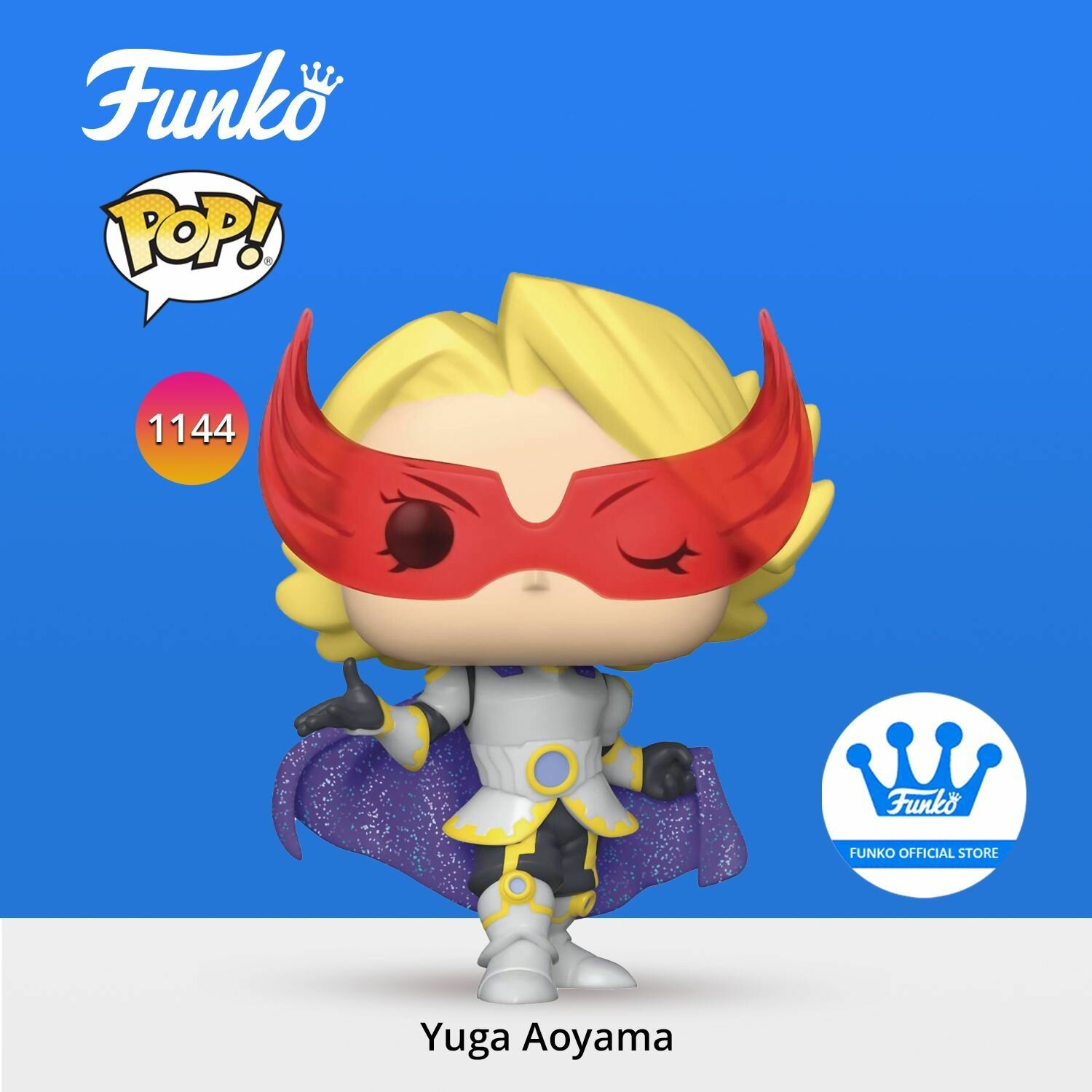 Фигурка Funko POP! Animation My Hero Academia Yuga Aoyama/ Фанко ПОП по мотивам аниме Моя геройская академия Юга Аояма