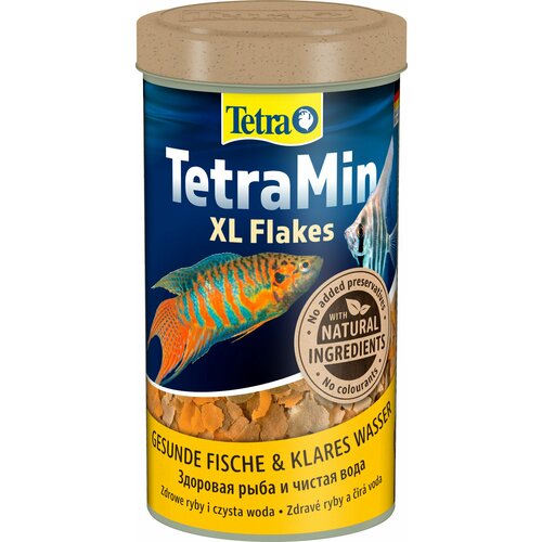 Корм для рыб TetraMin XL Flakes 500мл крупные хлопья