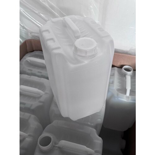 Канистра Пластиковая 10л с крышкой - 100шт евро Штабелируемая / для ГСМ, масла, Бензина, пищевых продуктов