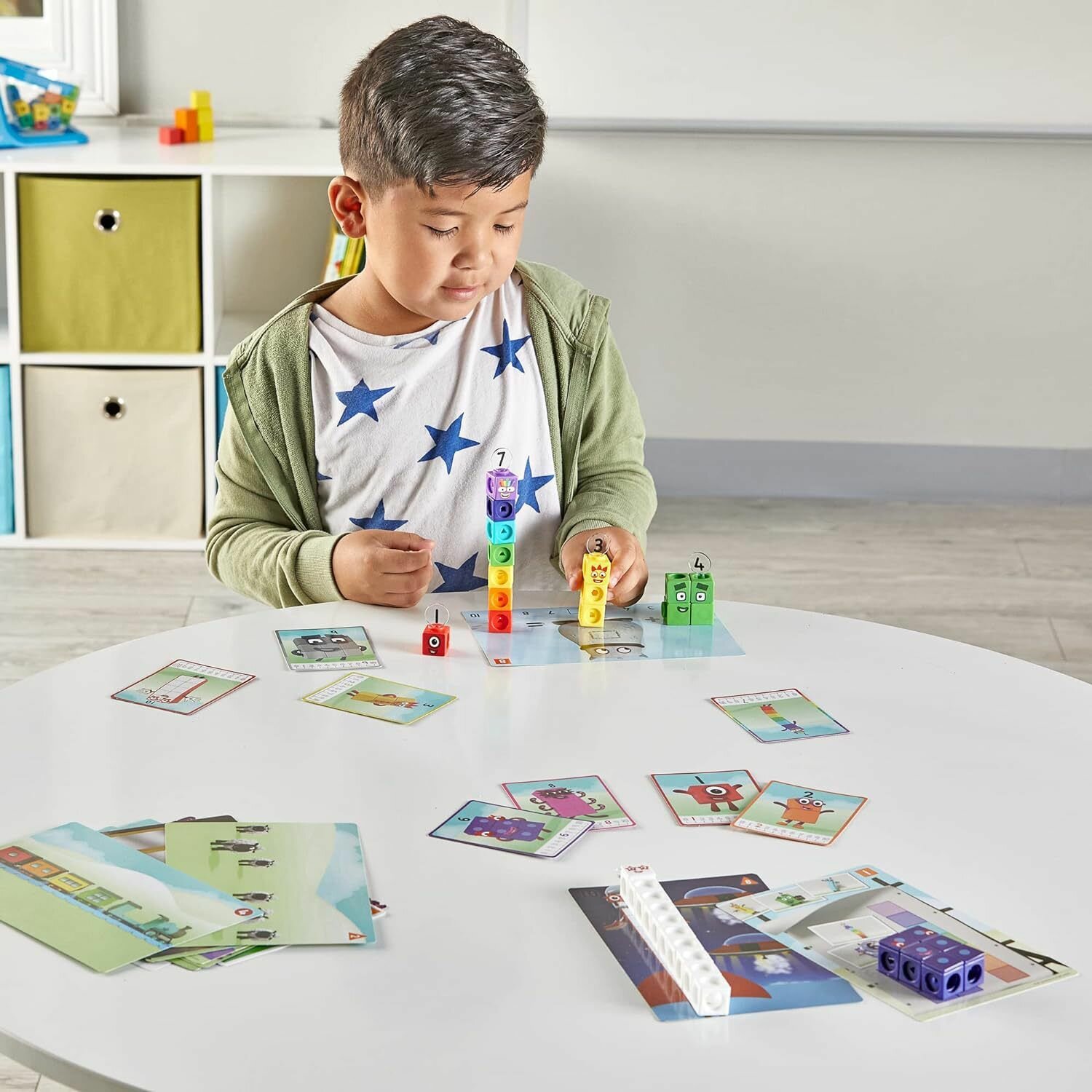Развивающий игровой набор "Соединяющие кубики NumberBlocks 1 серия" От 1 до 10 — фото 1