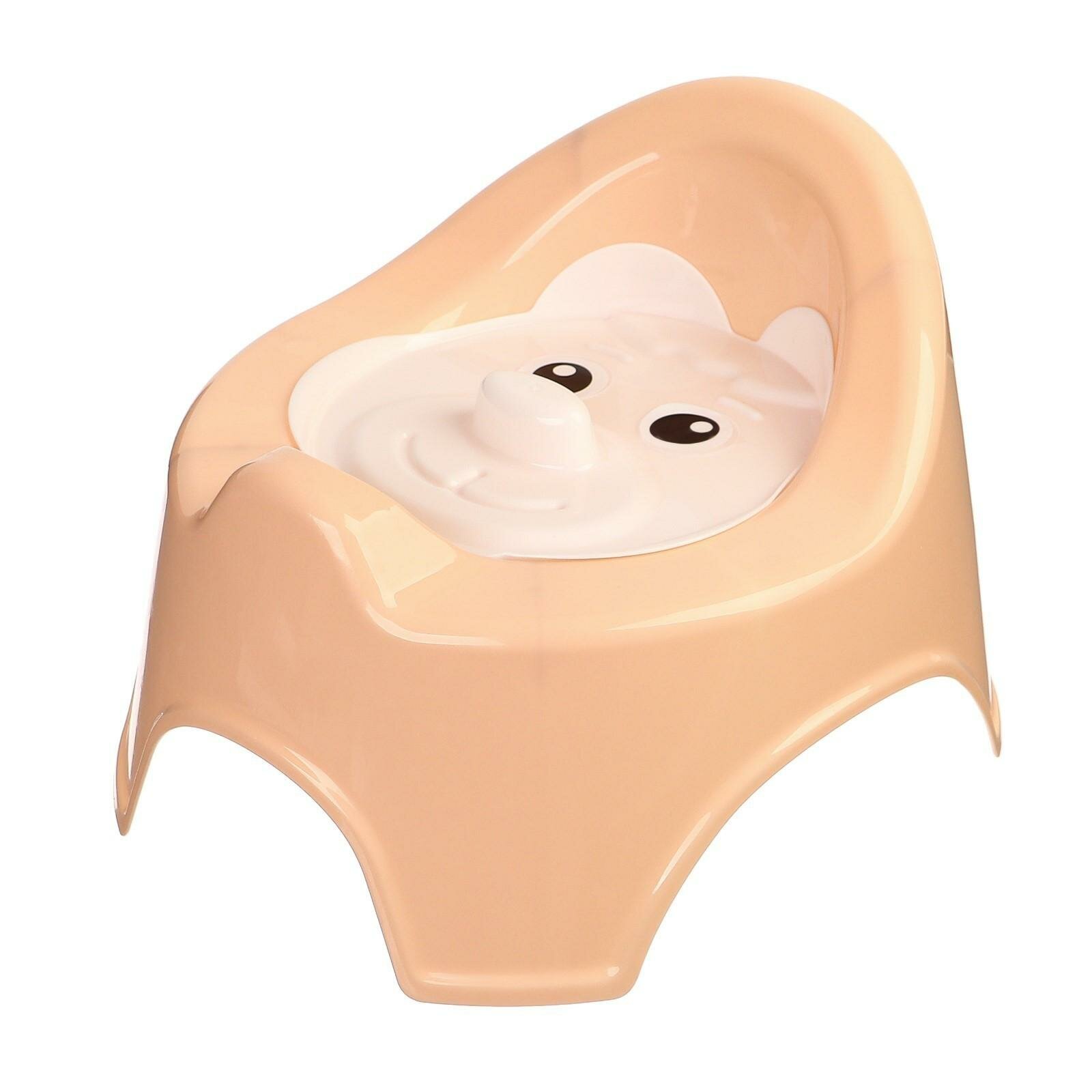 Горшок детский Радиан  Мишка   с крышкой  25 5 х 29 х 22 см  цвет микс