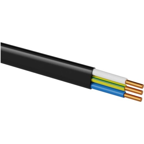 Кабель Tdm Electric ВВГ-П нг(А)-LS 3х6 ок(N PE)-066 ГОСТ на катушке (80м) SQ0117-0459