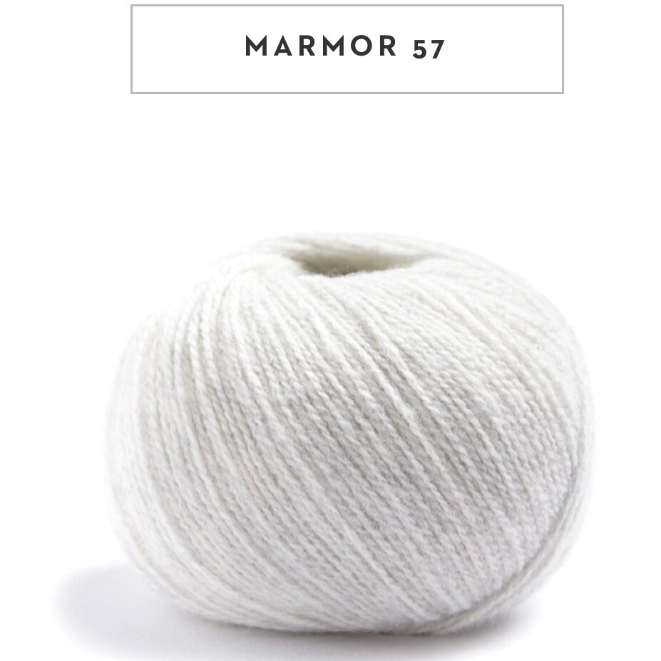 Milano /Милано/ пряжа Lamana (90% шерсть мериноса сверхтонкая, 10% кашемир), 25г/180м (57 M, marmor (мрамор), серый)