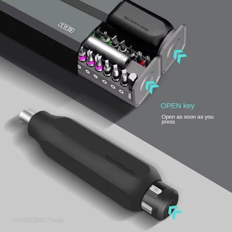 Изображение Набор отверток Xiaomi AIRAJ 30 40, 44 в 1, прецизионные магнитные биты, многофункциональные профессиональные инструменты для обслуживания, скрытое хранилище, 40 in 1