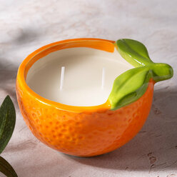 Ароматическая свеча Fruit - Апельсин 14 см