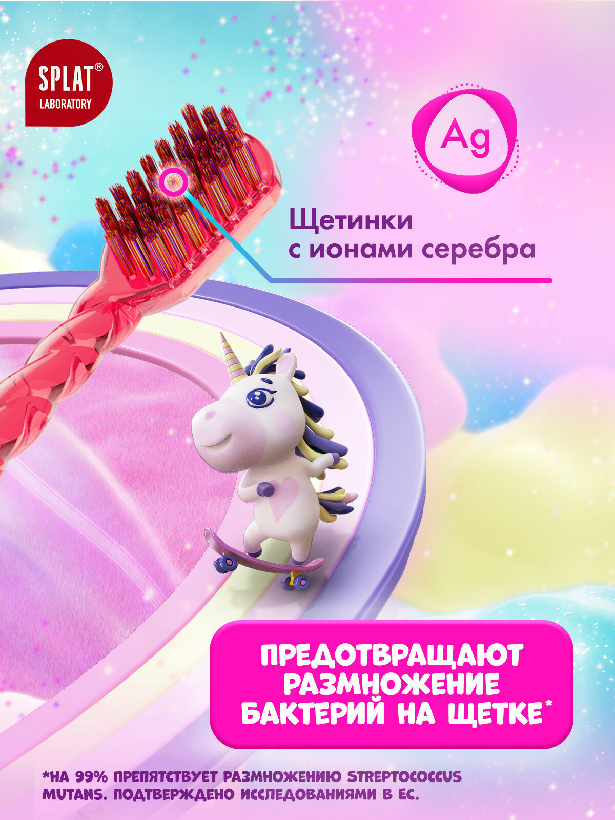 З/щ JUICY LAB Магия единорога для детей 6+ (розовая) + З/щ JUICY LAB Магия единорога для детей 6+ (голубая) — фото 1