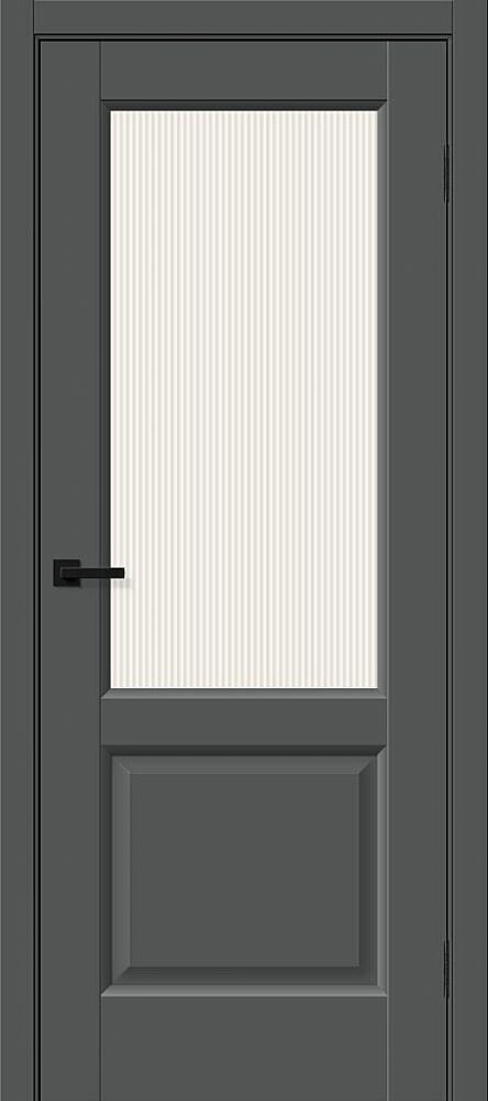 Межкомнатная Дверь ПЭТ Bravo Неоклассик-33 Stormy Silk / Magic Moru 900х2000мм (полотно 1шт) / Браво